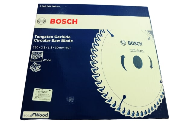 BOSCH ใบเลื่อยวงเดือนตัดไม้ Eco 9นิ้ว 60T #2608644306
