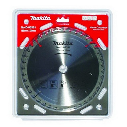 SKI - สกี จำหน่ายสินค้าหลากหลาย และคุณภาพดี | MAKITA #D-03355 ใบเลื่อยวงเดือนติดคาร์ไบด์ 7นิ้วx24T ตัดไม้/ตัดอลูมิเนียม