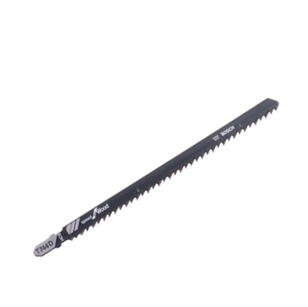 BOSCH T744D ใบเลื่อยจิ๊กซอตัดไม้ ตัดหนา 5-135 มิล ยาวพิเศษ #2608663314  (3ใบ/แผง)