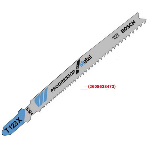 SKI - สกี จำหน่ายสินค้าหลากหลาย และคุณภาพดี | BOSCH 2608638473 ใบเลื่อยจิ๊กซอ T123X