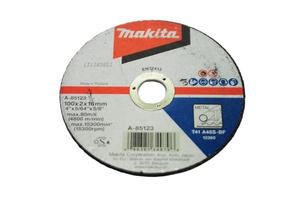 MAKITA แผ่นตัดเหล็ก 4นิ้ว (25ใบ/กล่อง) (100x2x16) A46SBF (A85123)