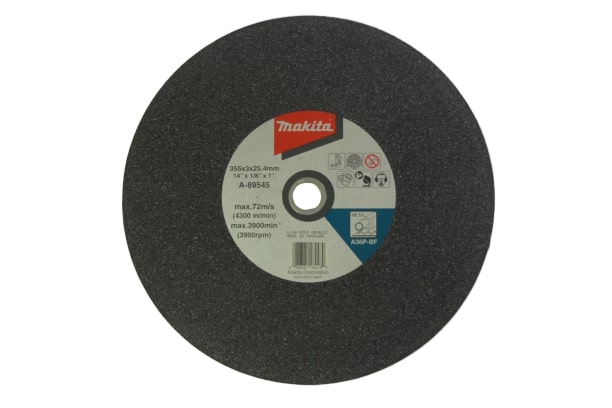 MAKITA A-89545 แผ่นตัดเหล็ก 14นิ้ว (25แผ่น/กล่อง)