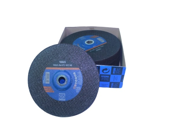 ม้าลอดห่วง แผ่นตัดเหล็ก 9นิ้ว PSF Steel รุ่นใหม่ [EH230-3,0 PSF Steel] (ลังละ25แผ่น)