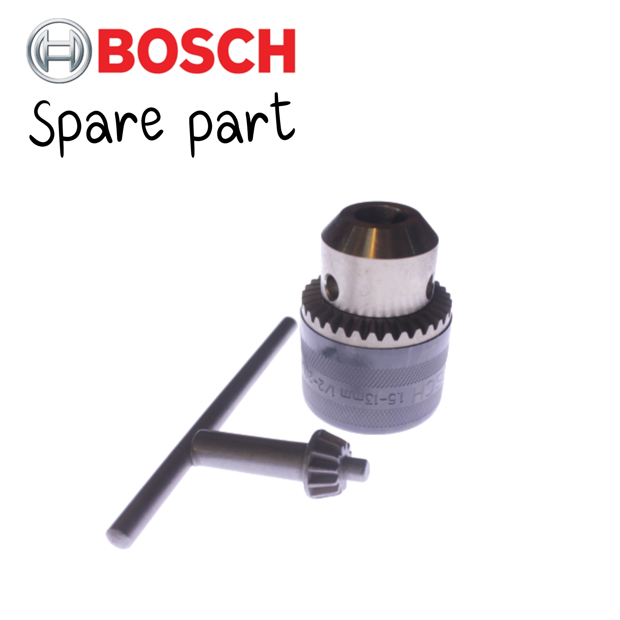 SKI - สกี จำหน่ายสินค้าหลากหลาย และคุณภาพดี | BOSCH 2608571079 หัวสว่านไฟฟ้า 1/2นิ้ว รูใน 1/2นิ้ว