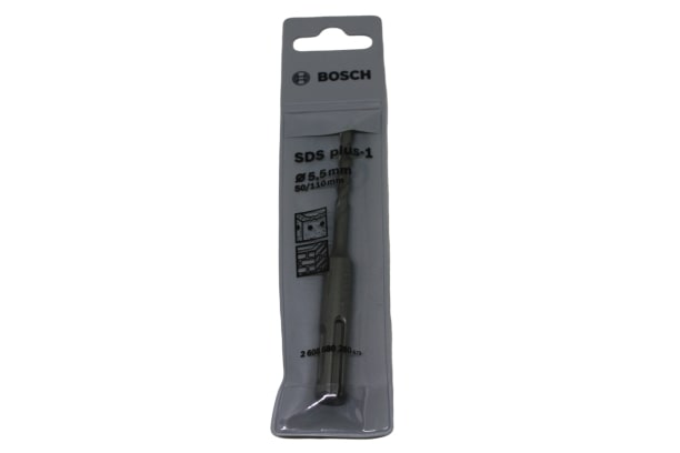 BOSCH ดอกโรตารี่ SDS PLUS-1 (S3) 5.5x110mm. #2608680260