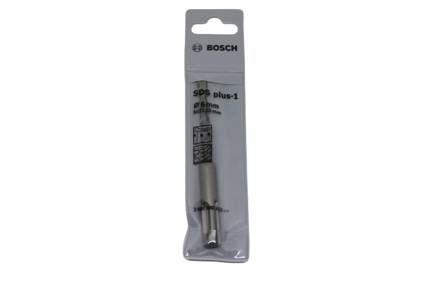BOSCH ดอกโรตารี่ SDS PLUS-1 (S3) 6x110mm. #2608680262
