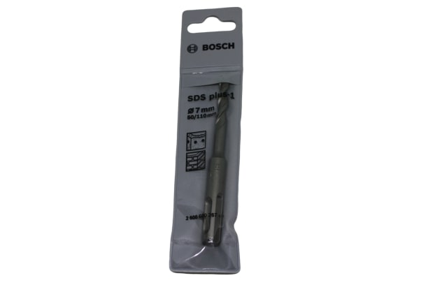 BOSCH ดอกโรตารี่ SDS PLUS-1 (S3) 7x110mm. #2608680267