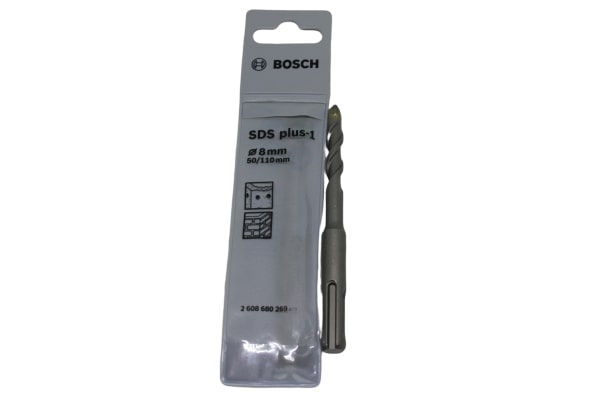 BOSCH ดอกโรตารี่ SDS PLUS-1 (S3) 8x110mm. #2608680269