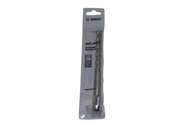 BOSCH ดอกโรตารี่ SDS PLUS-1 (S3) 10x160mm. #2608680273