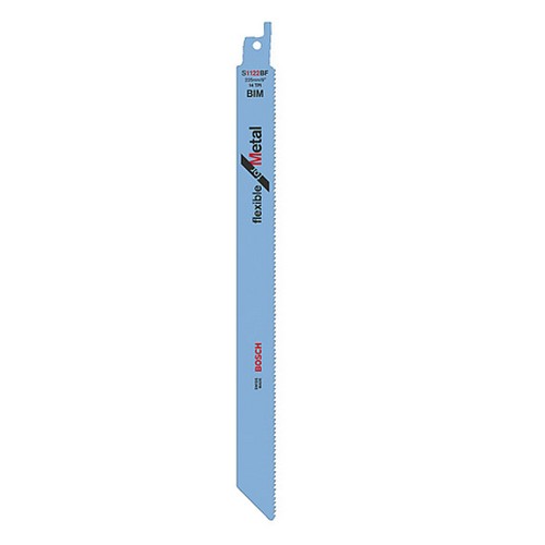 BOSCH S1122BF ใบเลื่อยเหล็ก ตัดหนา 3-8 มิล #2608656041 (2ใบ/แผง) for GSA1300PCE