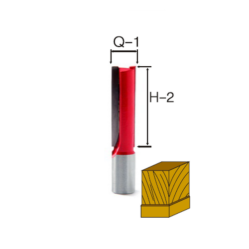 SKI - สกี จำหน่ายสินค้าหลากหลาย และคุณภาพดี | GLOBE 86-12-0206 Long ดอกเร้าเตอร์ 1/2 x1/2 x 2นิ้ว