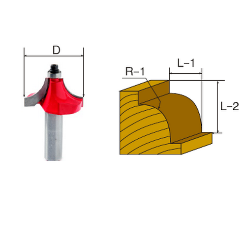 SKI - สกี จำหน่ายสินค้าหลากหลาย และคุณภาพดี | GLOBE 86-12-6708 Bearing Bit ดอกเร้าเตอร์ 1/2นิ้วx1นิ้ว