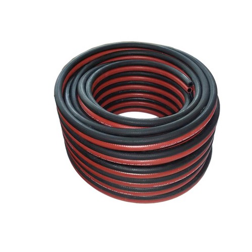 สายลมคู่ 2 ชั้น 1/4 สีดำ-แดง (100เมตร)
