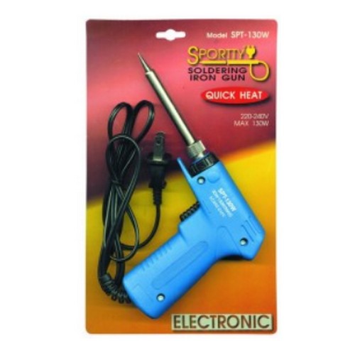 SKI - สกี จำหน่ายสินค้าหลากหลาย และคุณภาพดี | Sportty SPT-130W หัวแร้งปืน รุ่นปรับความร้อนสูง (200371)