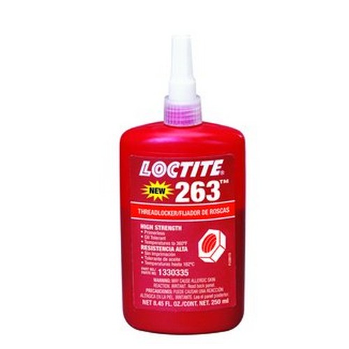 SKI - สกี จำหน่ายสินค้าหลากหลาย และคุณภาพดี | LOCTITE #35898 กาว 263 250ml. THREADLOCKER 263 ล็อคน๊อตสตัด (สีแดง) (ราคาต่อขวด , 1 กล่อง มี 2 ขวด)