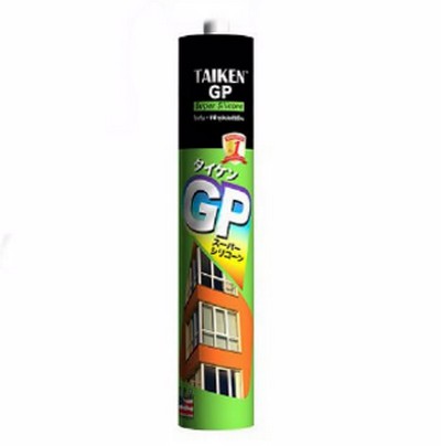 TAIKEN GP ซิลิโคน สีใส หลอดสีเขียว(25หลอด/กล่อง)