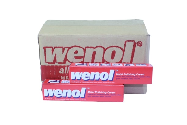 วีนอลหลอด ยาขัดทองเหลือง เล็ก (50g) (24หลอด/1ก)