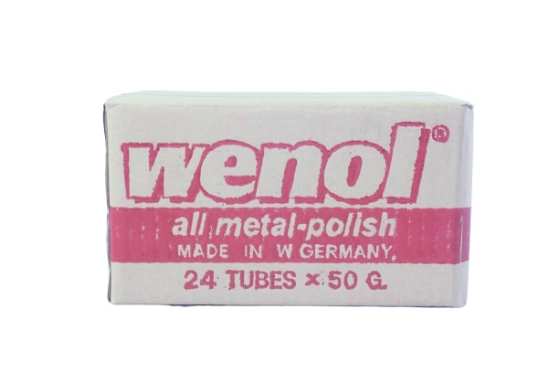 วีนอลหลอด ยาขัดทองเหลือง เล็ก (50g) (24หลอด/1ก)