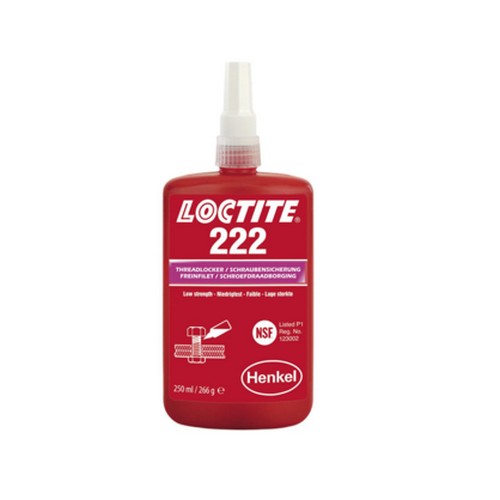 SKI - สกี จำหน่ายสินค้าหลากหลาย และคุณภาพดี | LOCTITE #22241 กาว 222 250ml. THREADLOCKER 222 ล็อคน๊อต (ม่วง) (2ขวด/กล่อง)