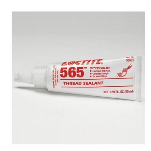 SKI - สกี จำหน่ายสินค้าหลากหลาย และคุณภาพดี | LOCTITE #30986 กาว 565 50ml. PST 565 CONTROL STRENGTH ทาข้อต่อเกลียวแป๊บ (10ขวด/กล่อง)