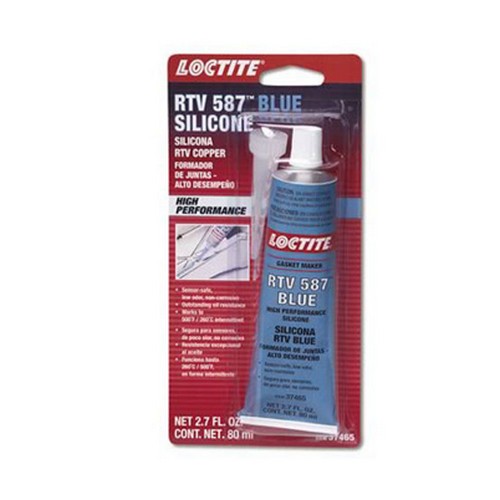 SKI - สกี จำหน่ายสินค้าหลากหลาย และคุณภาพดี | LOCTITE #25641 กาว 587 85ml. BLUE RTV SILICONE 587 ทาปะเก็น (สีฟ้า) (ราคาต่อขวด , 1 กล่อง มี 20 ขวด)