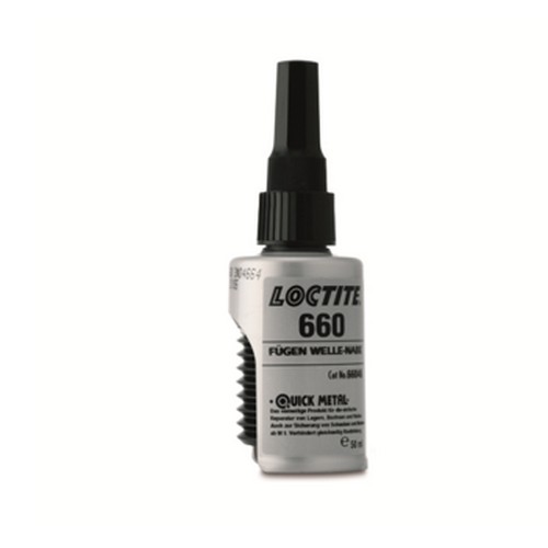 SKI - สกี จำหน่ายสินค้าหลากหลาย และคุณภาพดี | LOCTITE #22647 กาว 660 50ml. QUICK METAL (สีเทา) (10ขวด/กล่อง)