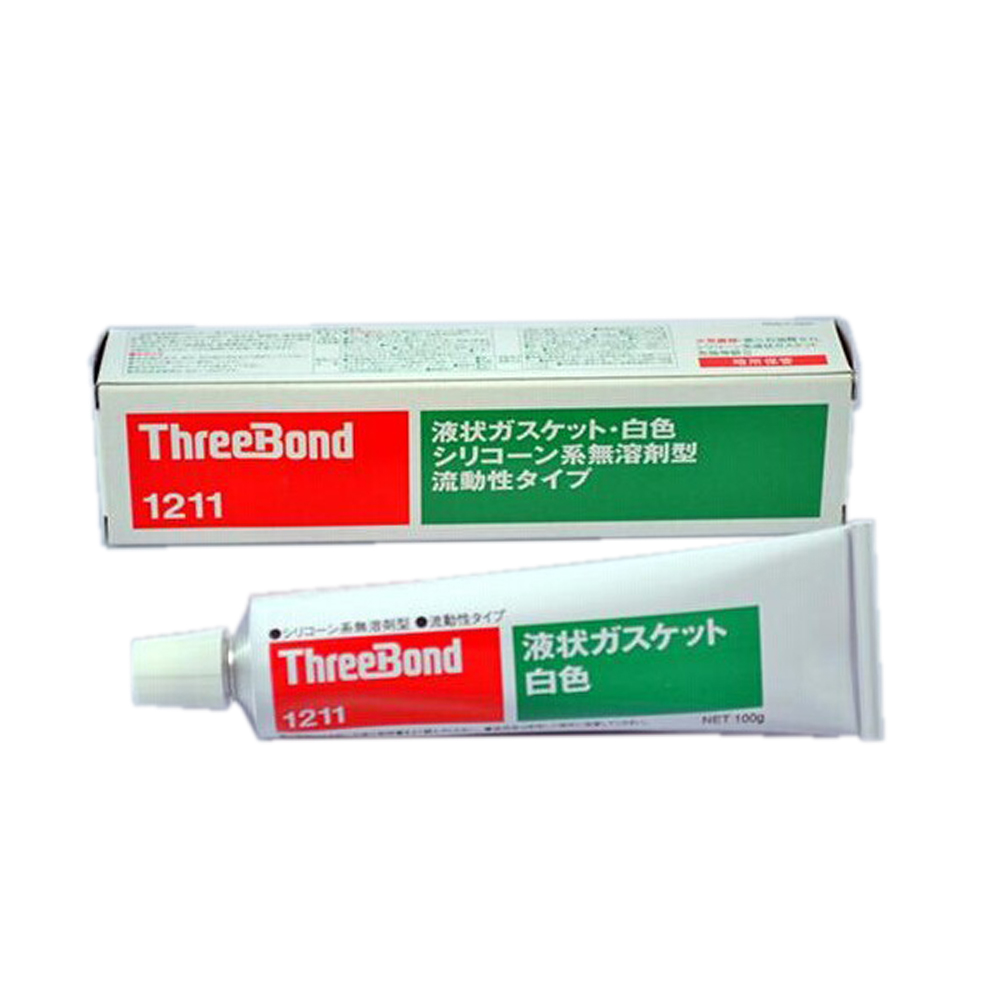 THREEBOND ปะเก็นเหลว TB1211 บรรจุ100G ชนิดยางสังเคราะห์ (สีขาว)