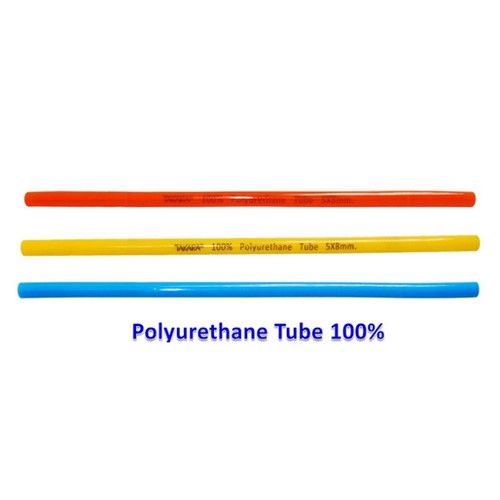 SKI - สกี จำหน่ายสินค้าหลากหลาย และคุณภาพดี | TAKARA สายลม PU สีฟ้า 4x6มม. (100เมตร)