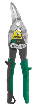 SKI - สกี จำหน่ายสินค้าหลากหลาย และคุณภาพดี | STANLEY #14-564 กรรไกรตัดสังกะสี 10นิ้ว ปากงอขวา (PBT) 