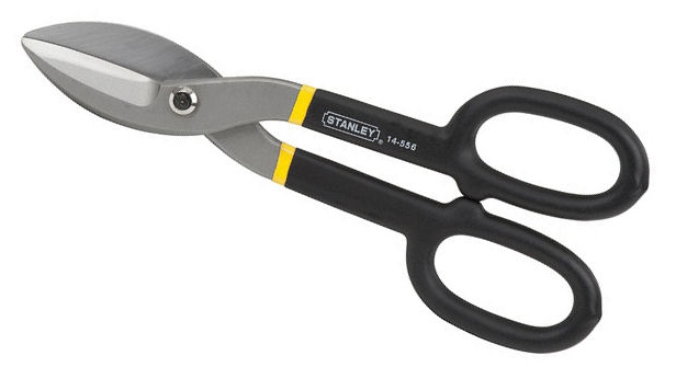 SKI - สกี จำหน่ายสินค้าหลากหลาย และคุณภาพดี | STANLEY #14-556 กรรไกรตัดสังกะสี 10นิ้ว (PBT) 