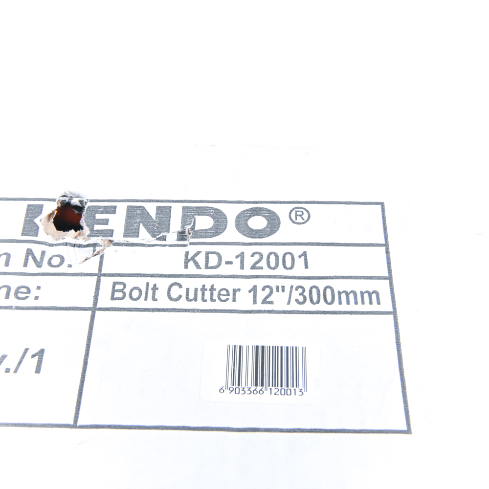 KENDO 12001 กรรไกรตัดเหล็กเส้น (งานหนัก) 300mm/12นิ้ว