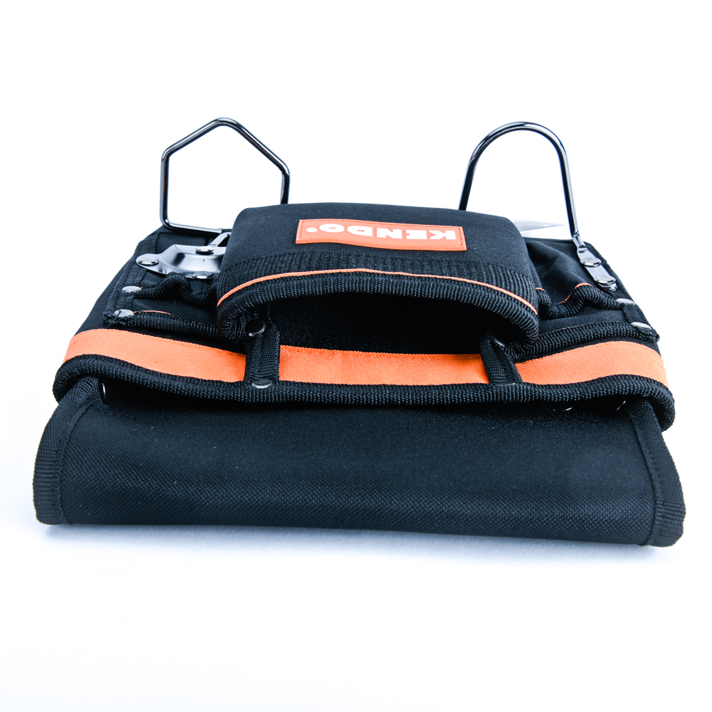 KENDO 90126 กระเป๋าเครื่องมือไร้สาย 8 ช่อง ขนาด 29x27cm.