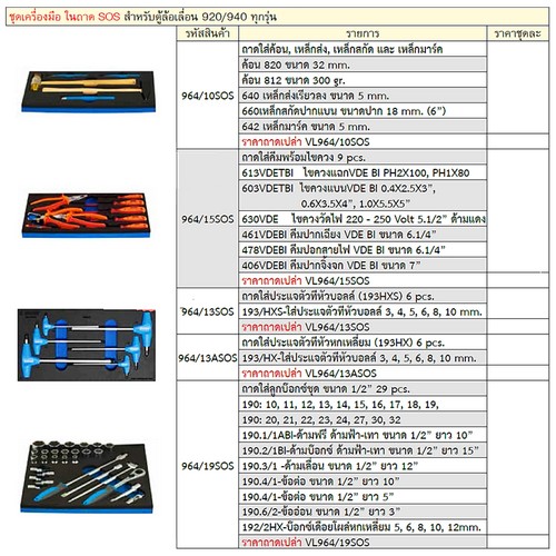 SKI - สกี จำหน่ายสินค้าหลากหลาย และคุณภาพดี | UNIOR 964/13SOS ถาดโฟม+ด้ามตัวทีหัวบอลล์ 6 ชิ้น