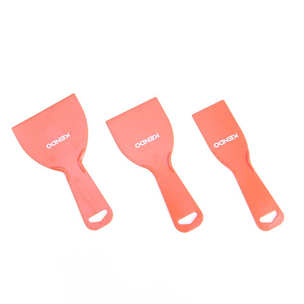 SKI - สกี จำหน่ายสินค้าหลากหลาย และคุณภาพดี | KENDO 45423 เกียงพลาสติก  3 ชิ้น/ชุด 50,75,100mm