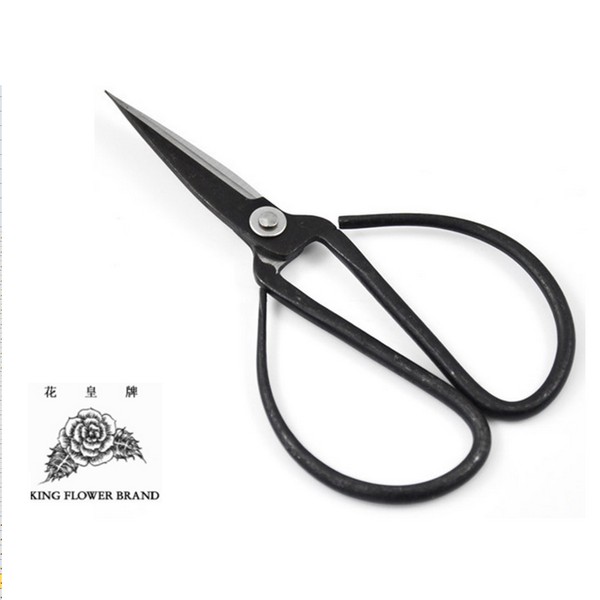 SKI - สกี จำหน่ายสินค้าหลากหลาย และคุณภาพดี | ตราดอกไม้ กรรไกรตัดผ้า #2 ขาดำ 8นิ้ว