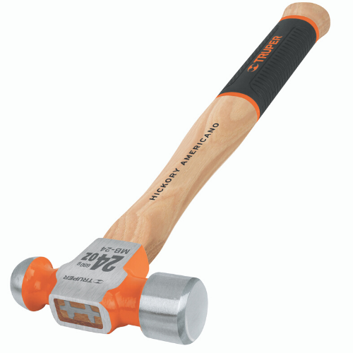 SKI - สกี จำหน่ายสินค้าหลากหลาย และคุณภาพดี | TRUPER 16902 ค้อนหัวกลม 16 ออนซ์ ด้ามไม้ 14 นิ้ว (MB-16) (ราคาต่ออัน ,ในกล่องบรรจุ 4 อัน)