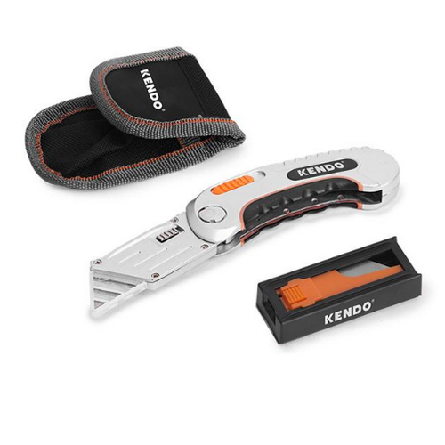 SKI - สกี จำหน่ายสินค้าหลากหลาย และคุณภาพดี | KENDO 30637 มีดอเนกประสงค์พับได้ 3 ชิ้น/ชุด