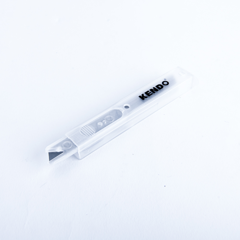 KENDO 30651 ชุดใบมีดคัตเตอร์ SK5  9mm 10 ชิ้น/ชุด