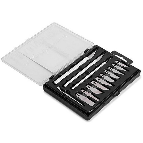 SKI - สกี จำหน่ายสินค้าหลากหลาย และคุณภาพดี | KENDO 80202 ชุดใบมีดอลูมิเนียม 17 ชิ้น/ชุด