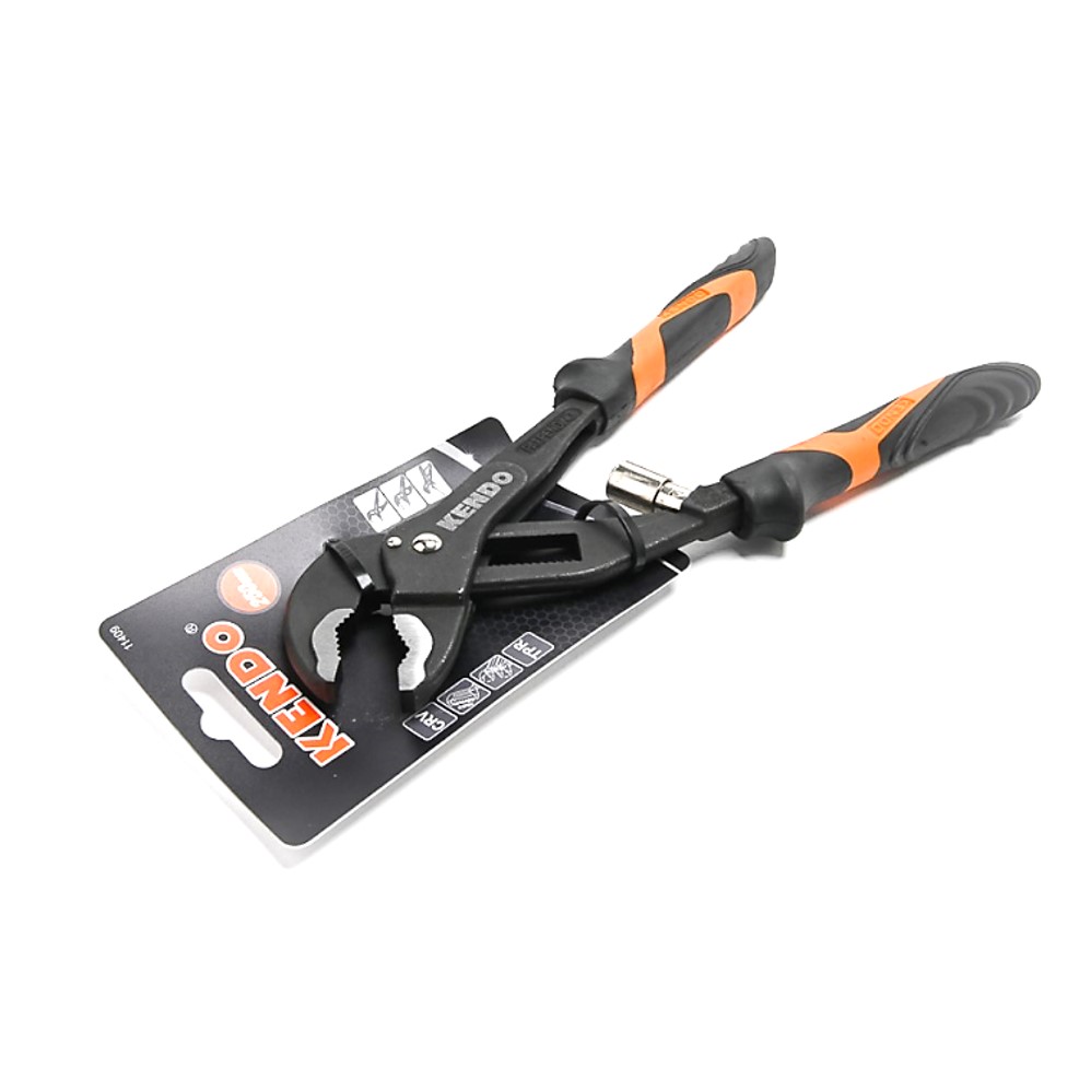 KENDO 11409 คีมคอม้าเคลื่อนตัวเร็ว 250mm/10นิ้ว