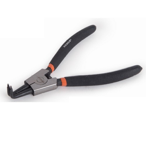 KENDO 11502 คีมถ่างแหวน ปากงอ 180mm/7นิ้ว