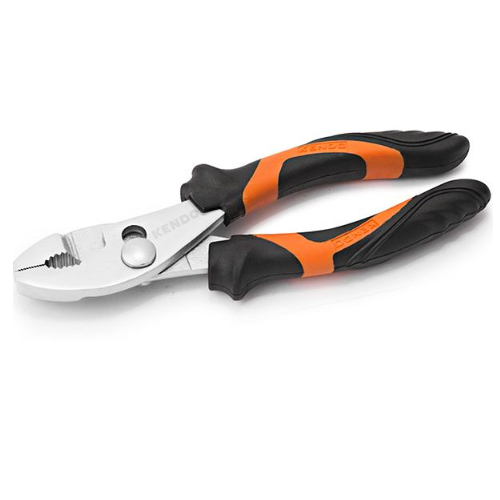 SKI - สกี จำหน่ายสินค้าหลากหลาย และคุณภาพดี | KENDO 11802 คีมปากขยาย (ด้ามหุ้มยาง) 200mm/8นิ้ว