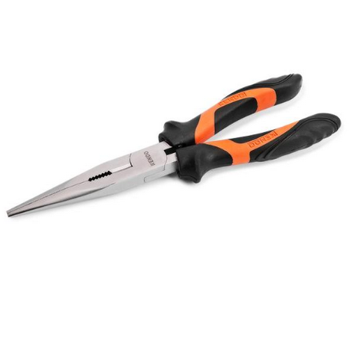 SKI - สกี จำหน่ายสินค้าหลากหลาย และคุณภาพดี | KENDO 10301 คีมปากแหลม (ชุบนิกเกิล/ด้ามหุ้มยาง) 160mm/6นิ้ว