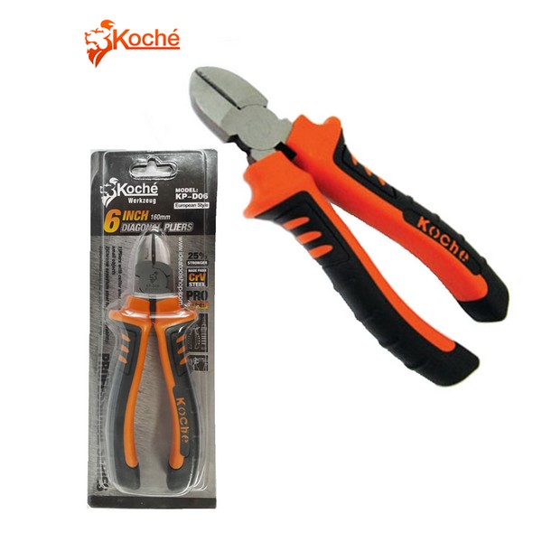 SKI - สกี จำหน่ายสินค้าหลากหลาย และคุณภาพดี | KOCHE KP-D06 คีมด้ามหนาปากตัด มีรู 6นิ้ว