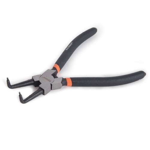 SKI - สกี จำหน่ายสินค้าหลากหลาย และคุณภาพดี | KENDO 11504 คีมหนีบแหวน ปากงอ 180mm/7นิ้ว