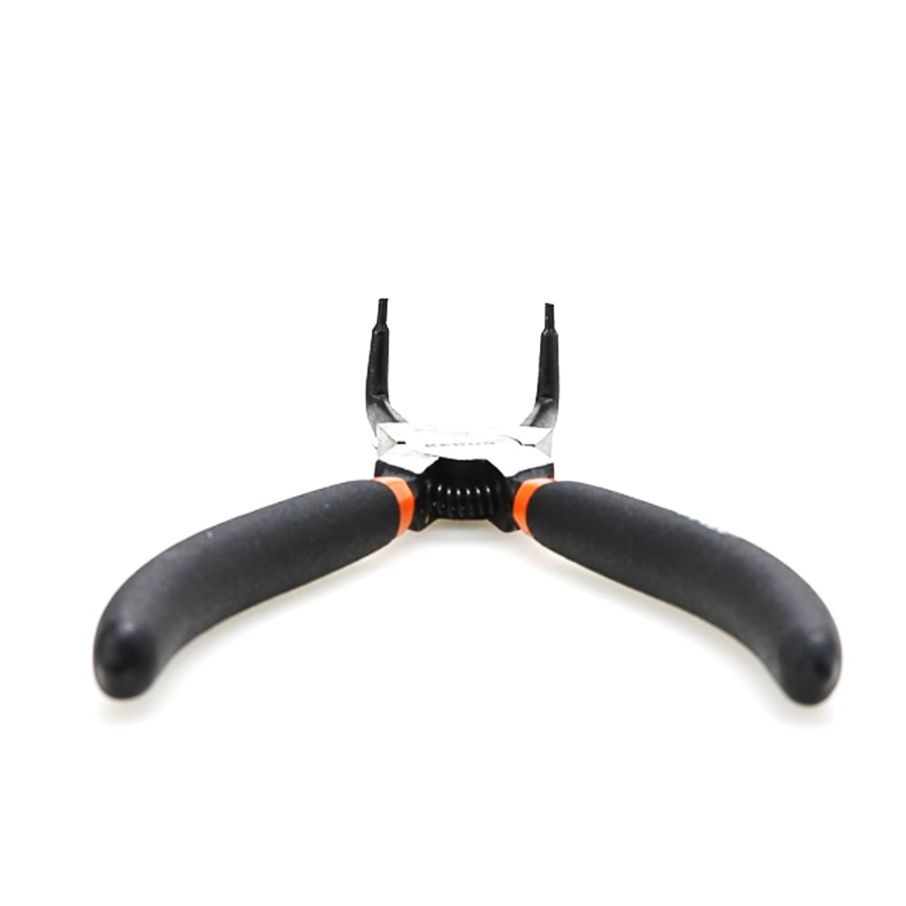 KENDO 11504 คีมหนีบแหวน ปากงอ 180mm/7นิ้ว