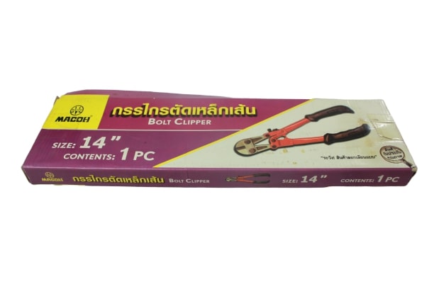 MACOH กรรไกรตัดเหล็กเส้นจีน 14นิ้ว (010120)