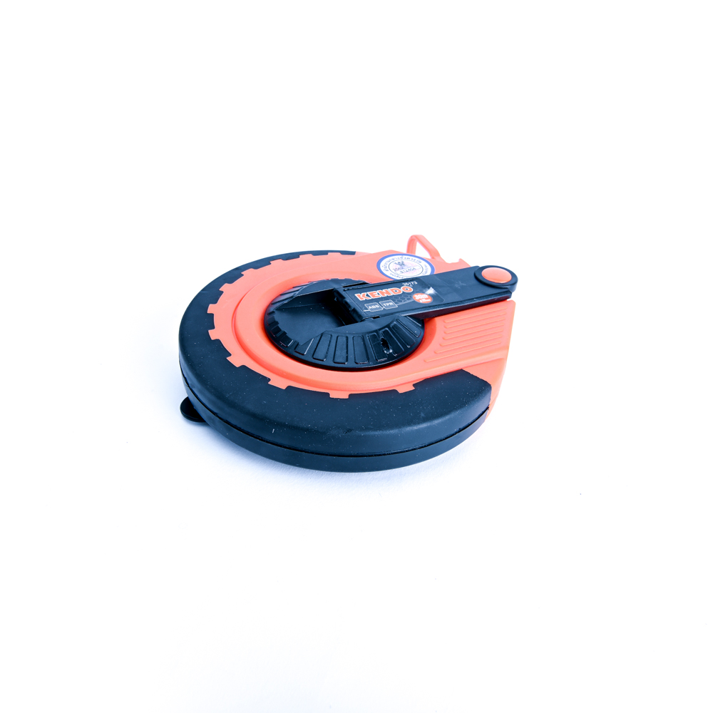 KENDO 35173 เทปวัดที่หุ้มยาง 30m.x15mm