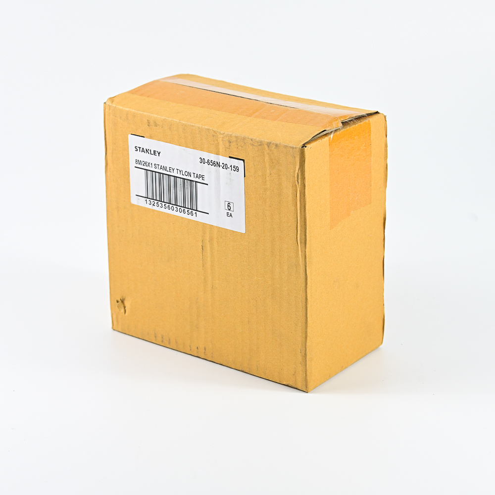 STANLEY 30-656N-20-159 ตลับเมตรพลาสติกสีดำ-เหลือง 8 ม. Tylon Tape (SPE)