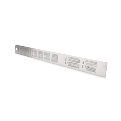 KENDO 35312 บรรทัดสเตนเลส 300mm. (12นิ้ว)